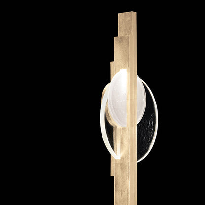 Moonphase Glass Linear Wall Sconce