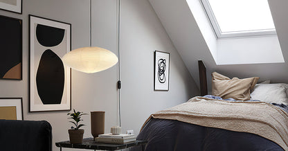 Mulberry Lantern White Swag Pendant