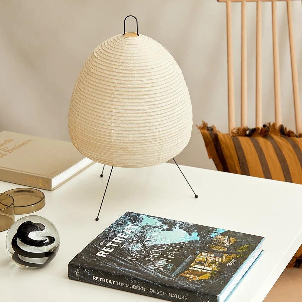 Mulberry Paper Lantern Table Lamp