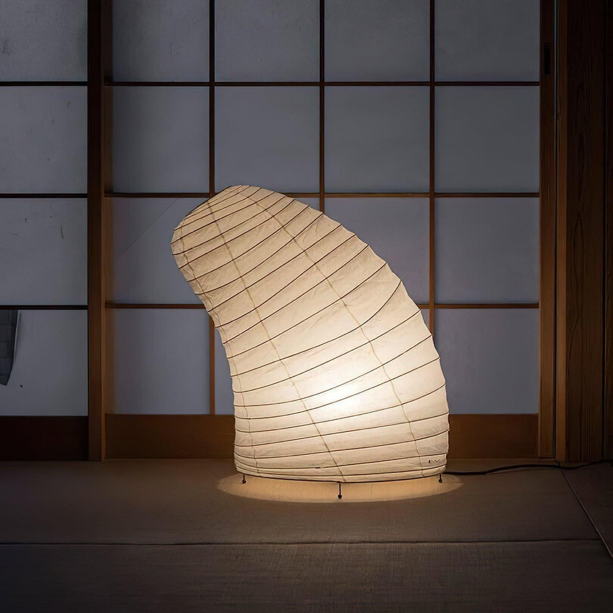 Mulberry Paper Lantern Table Lamp