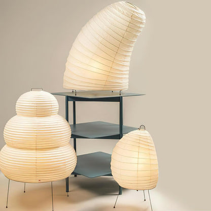 Mulberry Paper Lantern Table Lamp