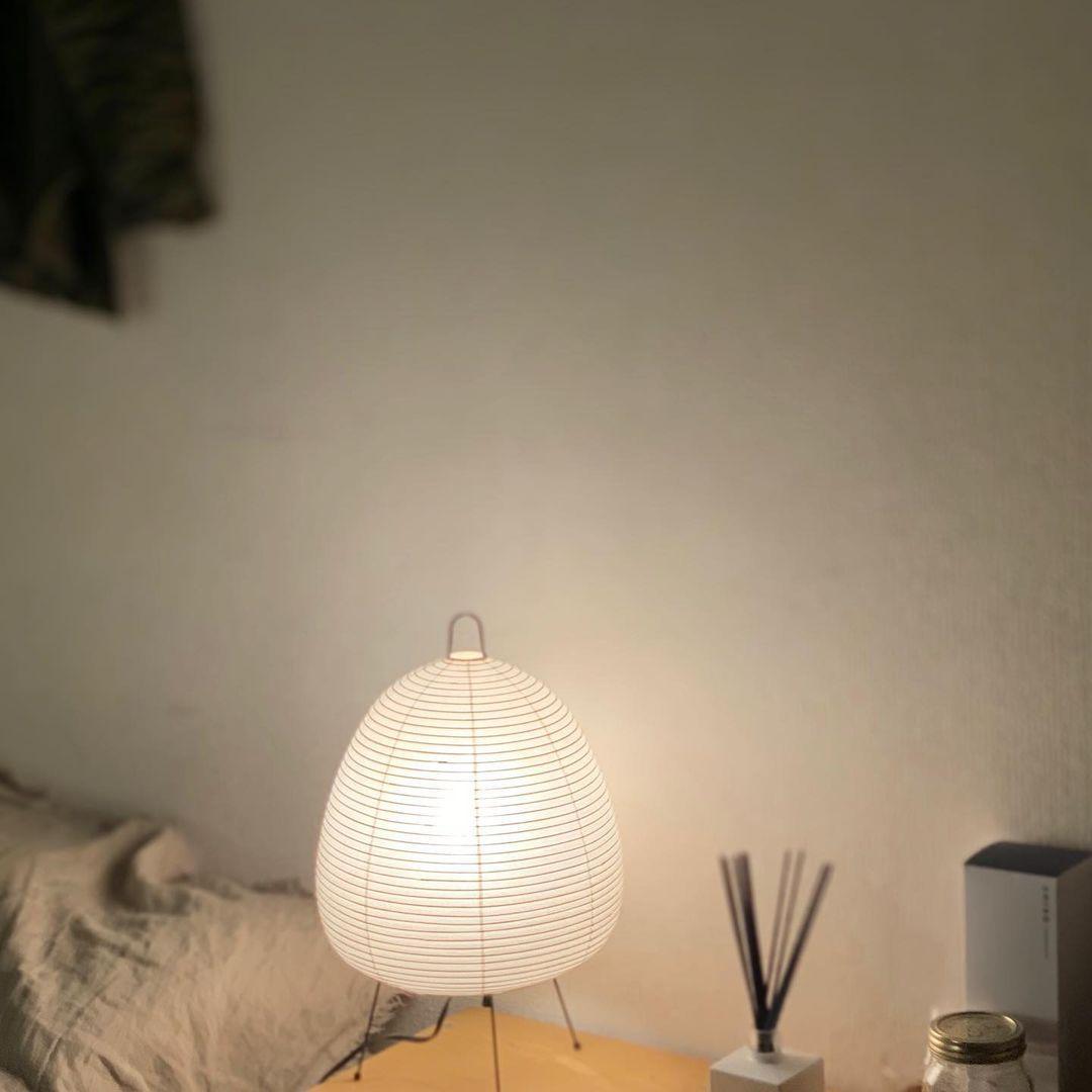 Mulberry Paper Lantern Table Lamp