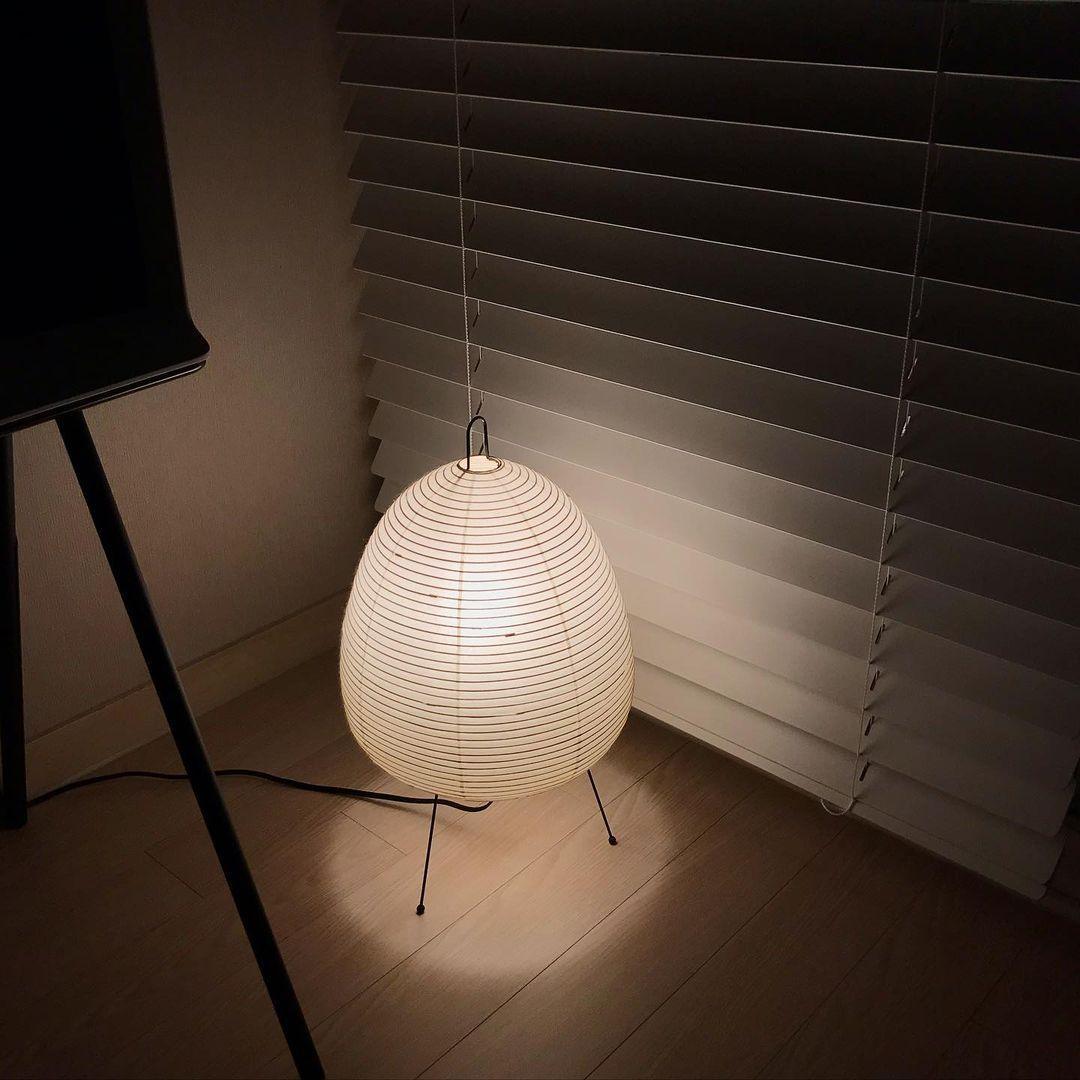 Mulberry Paper Lantern Table Lamp