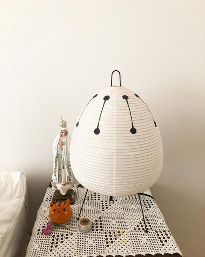 Mulberry Paper Lantern Table Lamp