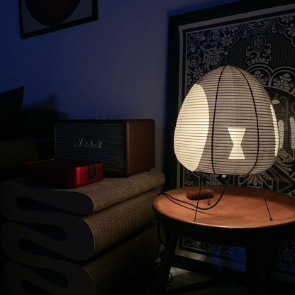 Mulberry Paper Lantern Table Lamp