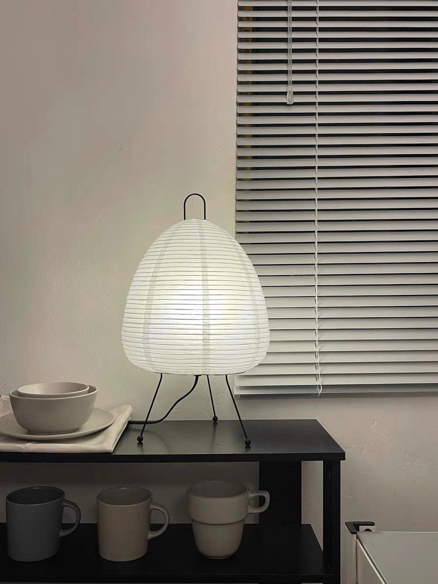 Mulberry Paper Lantern Table Lamp