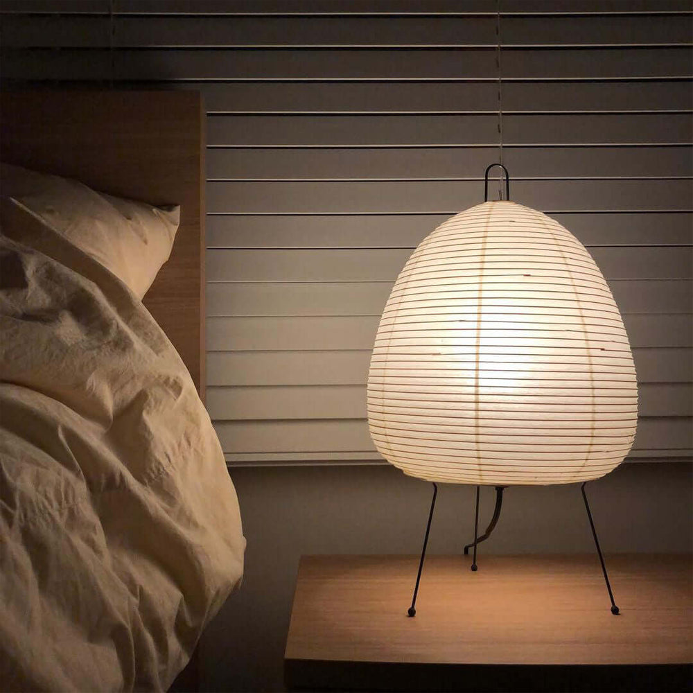 Mulberry Paper Lantern Table Lamp