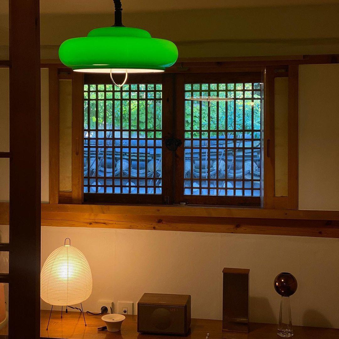 Mulberry Paper Lantern Table Lamp