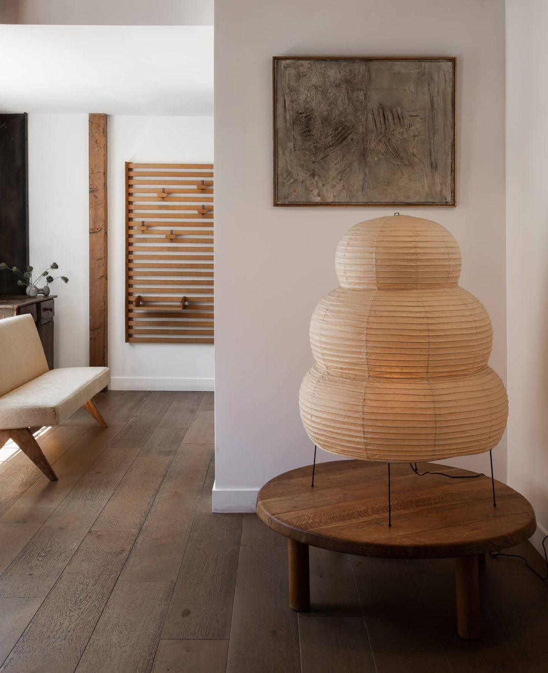 Mulberry Paper Lantern Table Lamp