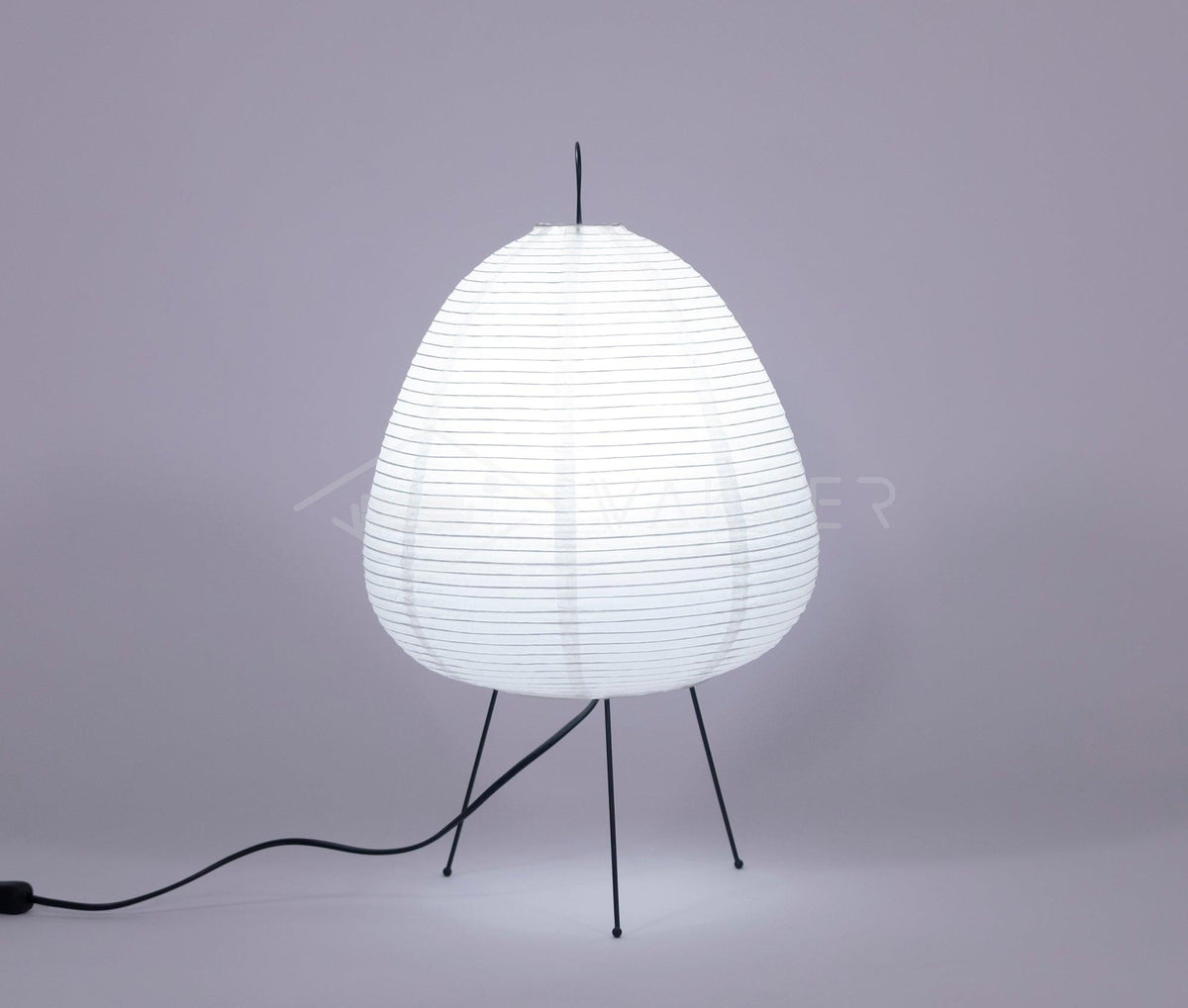 Mulberry Paper Lantern Table Lamp
