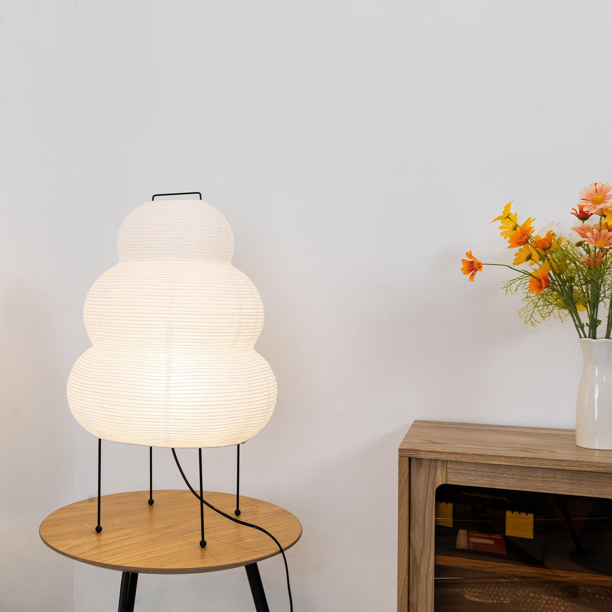 Mulberry Paper Lantern Table Lamp