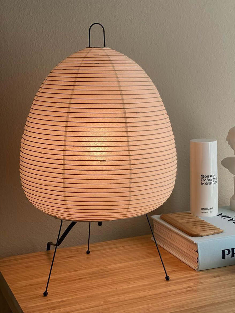 Mulberry Paper Lantern Table Lamp