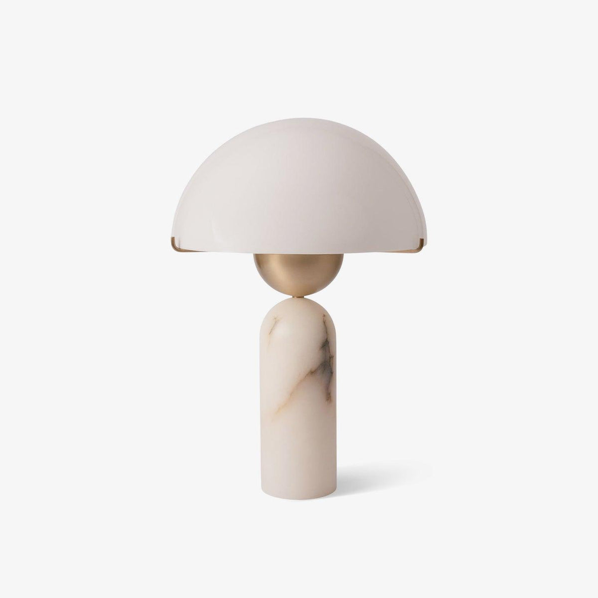 Nacreon White Gold Alabaster Table Lamp