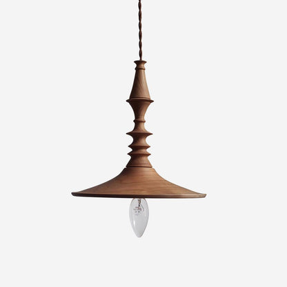Neruka Walnut Wood Pendant