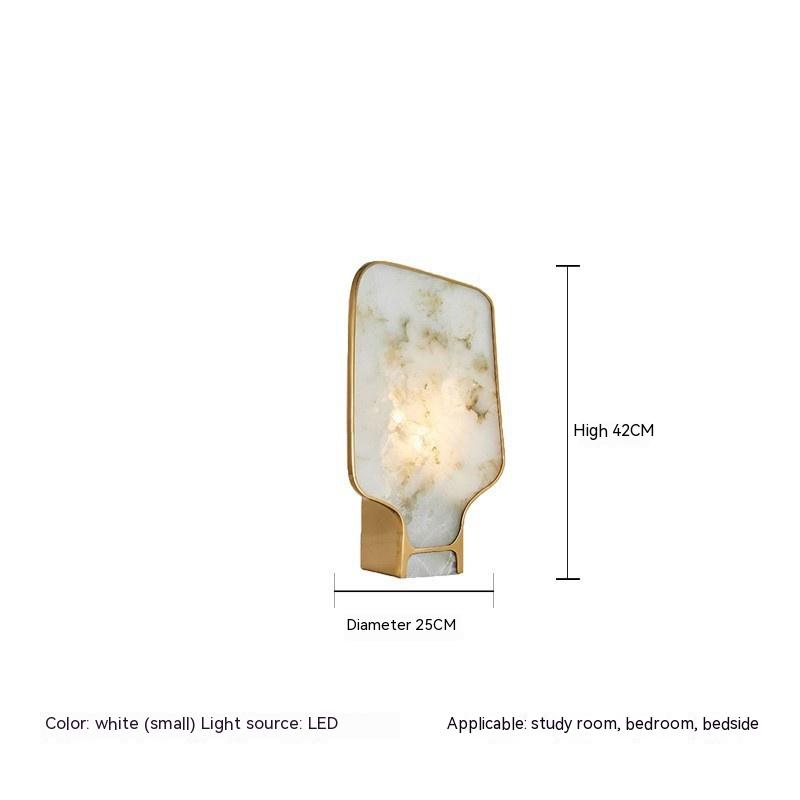 New Chinese Marble Study Table Lamp / Warm Light / 280x550 / US