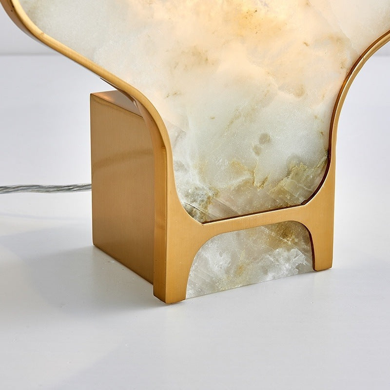 New Chinese Marble Study Table Lamp / Warm Light / 250x420 / UK