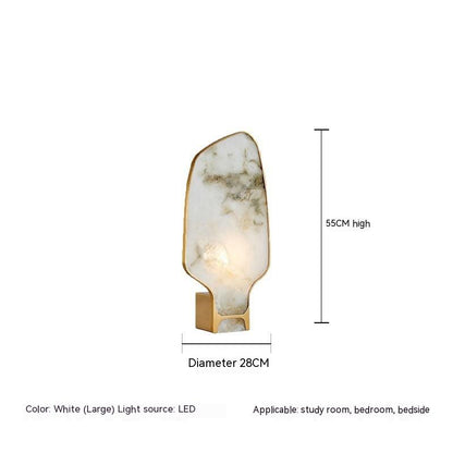 New Chinese Marble Study Table Lamp / Warm Light / 250x420 / AU