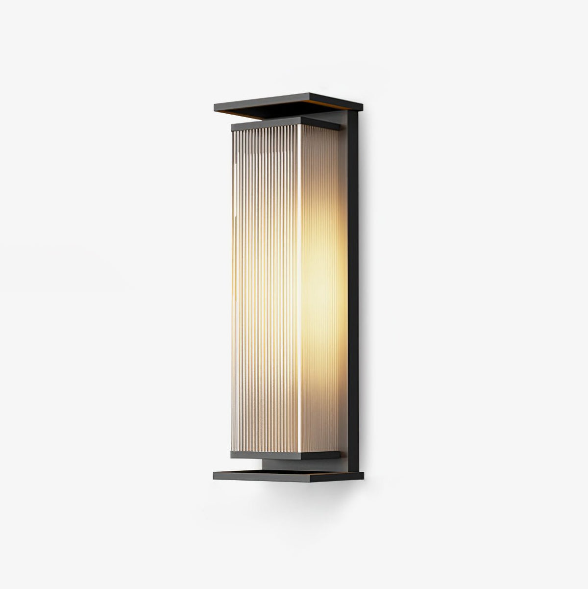 Rectangular Box Solar Outdoor Wall Lamp Outdoor Lighting