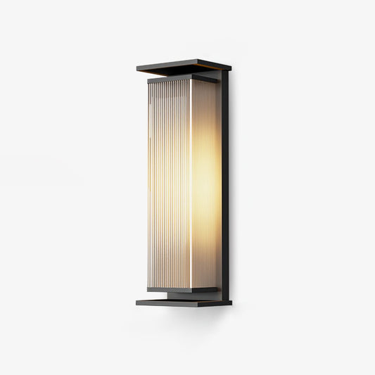 Rectangular Box Solar Outdoor Wall Lamp Outdoor Lighting