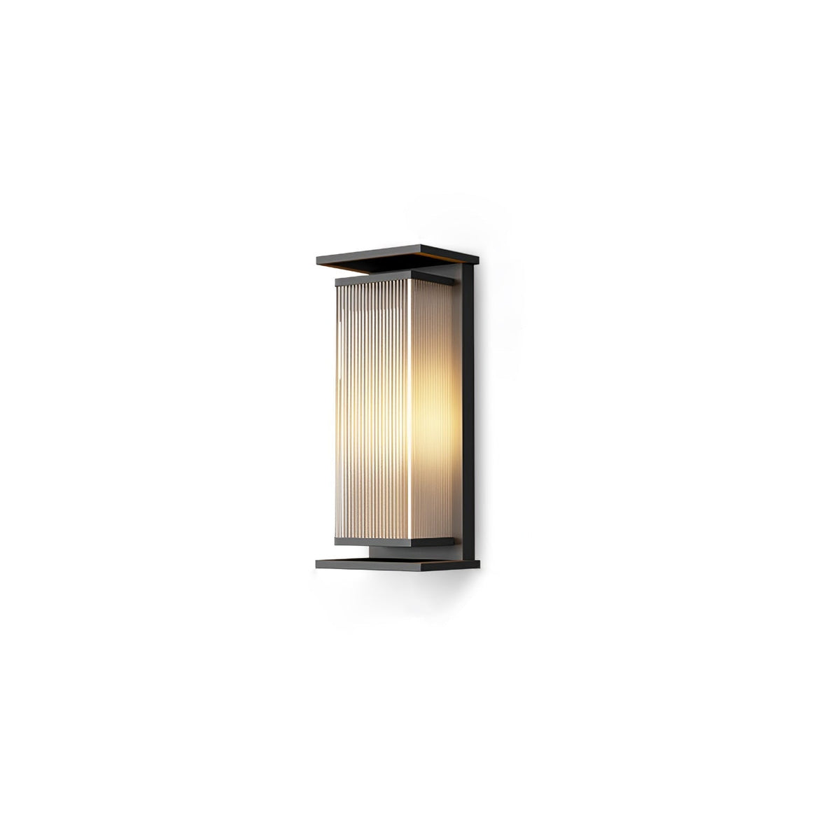 Rectangular Box Solar Outdoor Wall Lamp Outdoor Lighting