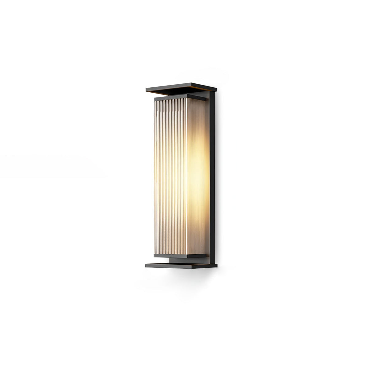 Rectangular Box Solar Outdoor Wall Lamp Outdoor Lighting