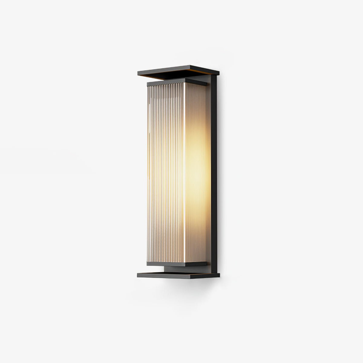 Rectangular Box Solar Outdoor Wall Lamp Outdoor Lighting