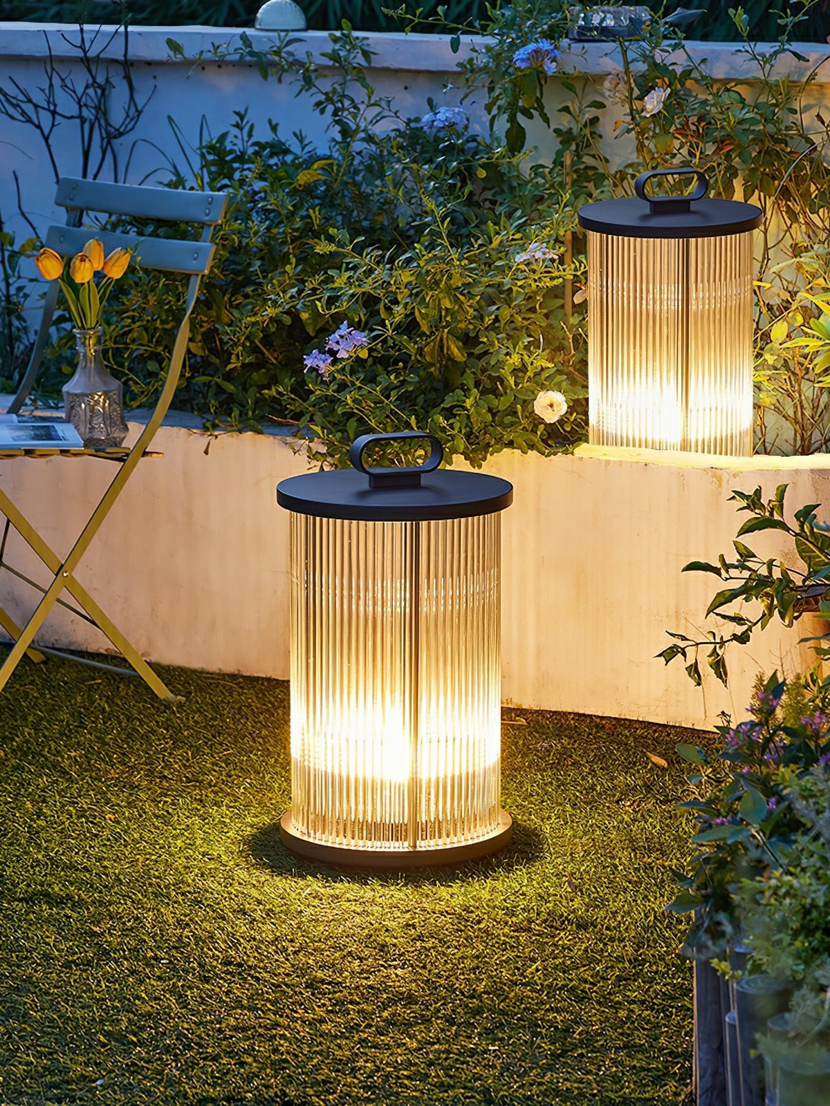 Lantern Garden Solar Outdoor Light Floor lamp