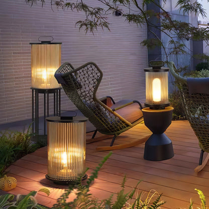 Lantern Garden Solar Outdoor Light Floor lamp