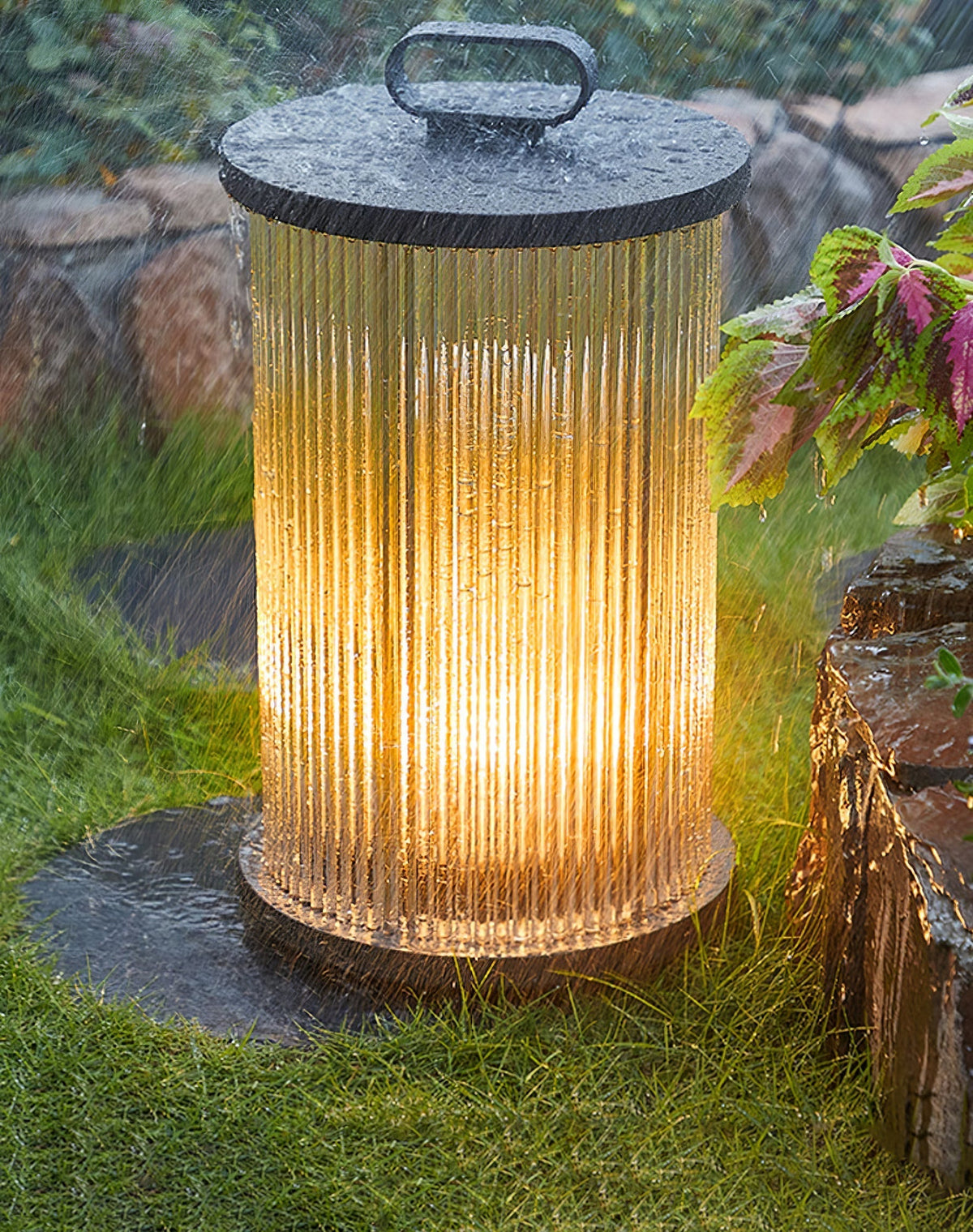 Lantern Garden Solar Outdoor Light Floor lamp