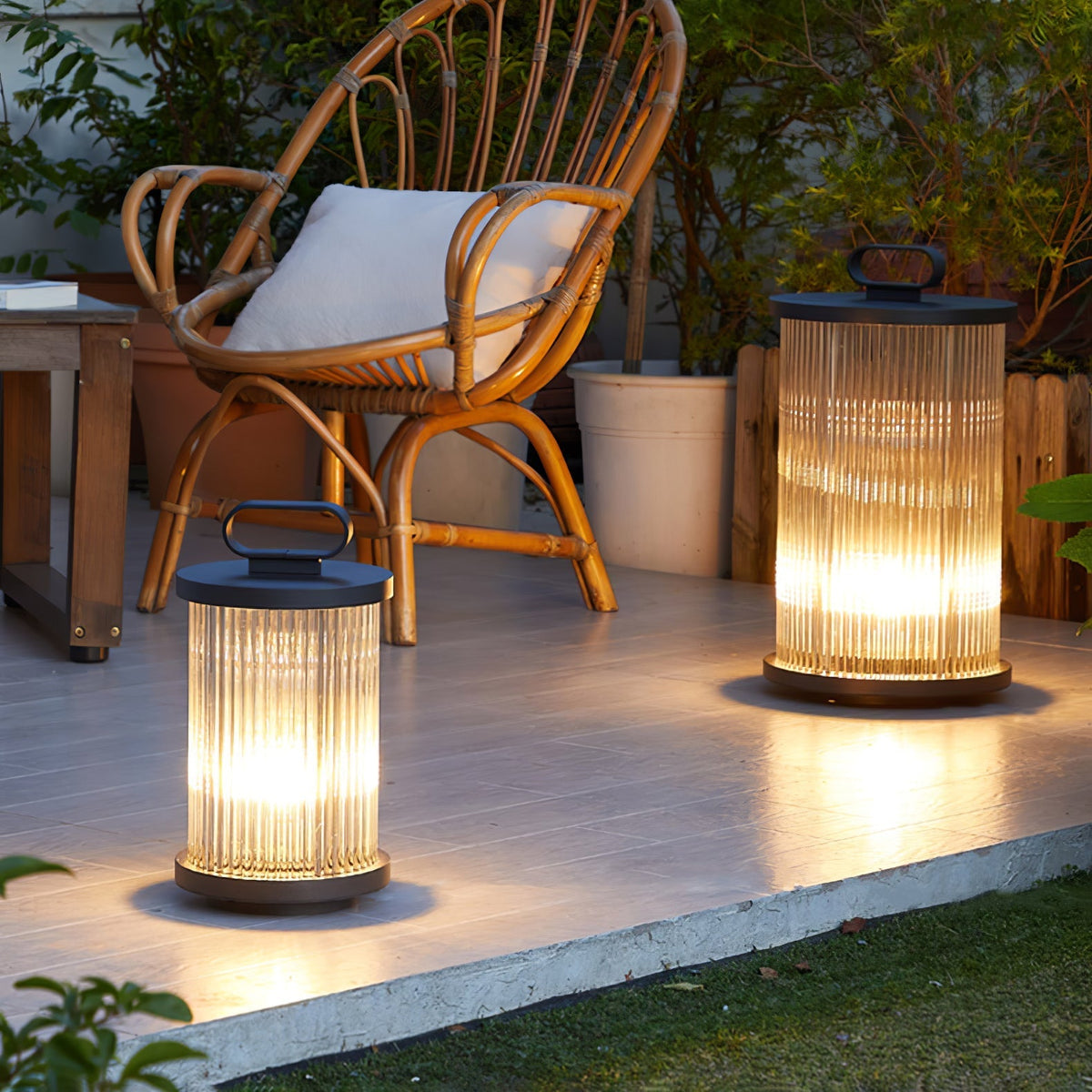 Lantern Garden Solar Outdoor Light Floor lamp