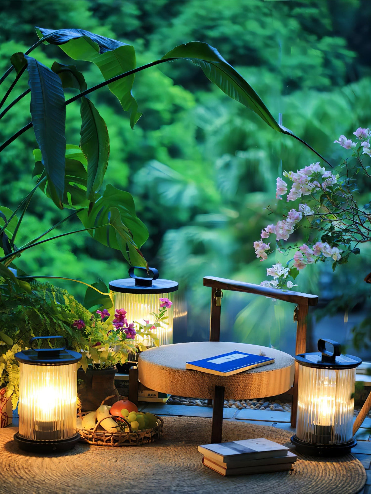Lantern Garden Solar Outdoor Light Floor lamp