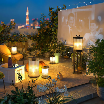Lantern Garden Solar Outdoor Light Floor lamp