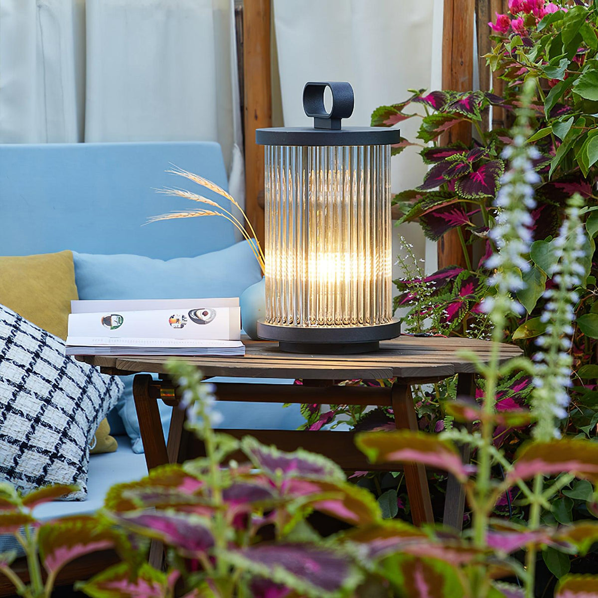 Lantern Garden Solar Outdoor Light Floor lamp