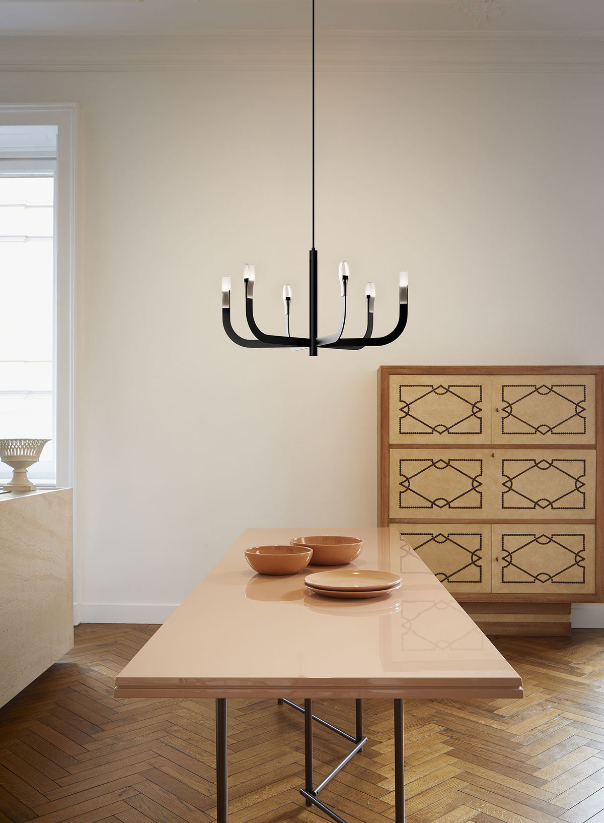 Noir Filament LED Chandelier