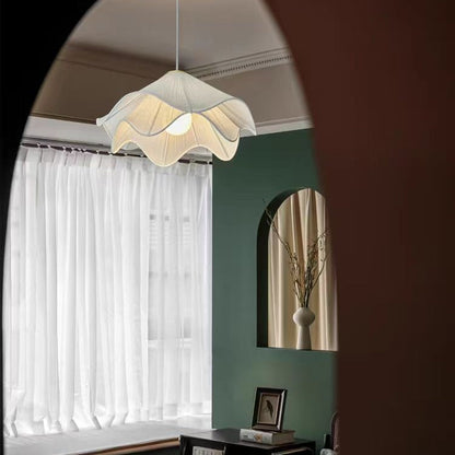 Nordic Cream Bedroom Chandelier / Warm Light / Small Size Diameter 50cm