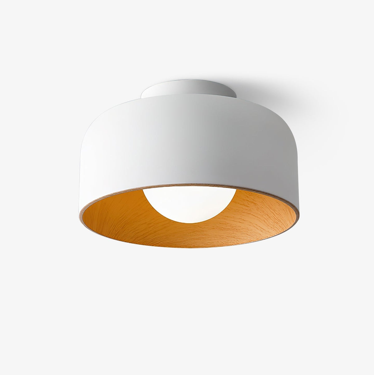 Nuvoro Wood Grain Ceiling Wall Light