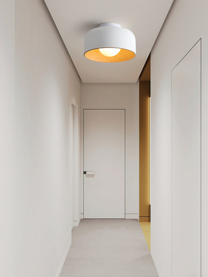 Nuvoro Wood Grain Ceiling Wall Light
