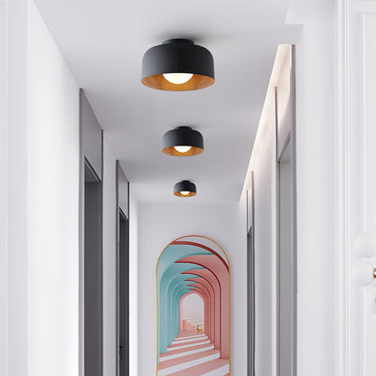 Nuvoro Wood Grain Ceiling Wall Light