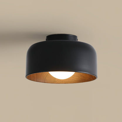 Nuvoro Wood Grain Ceiling Wall Light