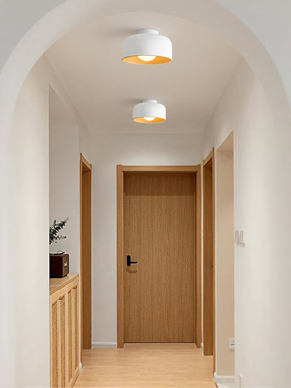 Nuvoro Wood Grain Ceiling Wall Light