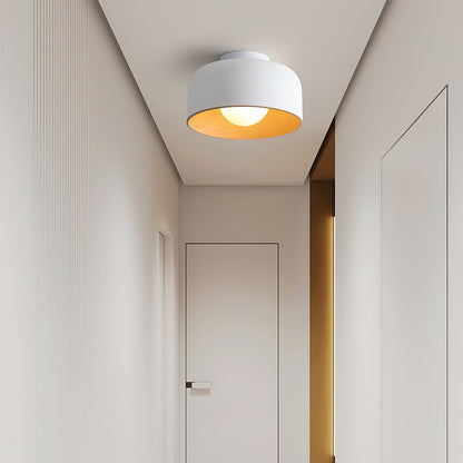Nuvoro Wood Grain Ceiling Wall Light