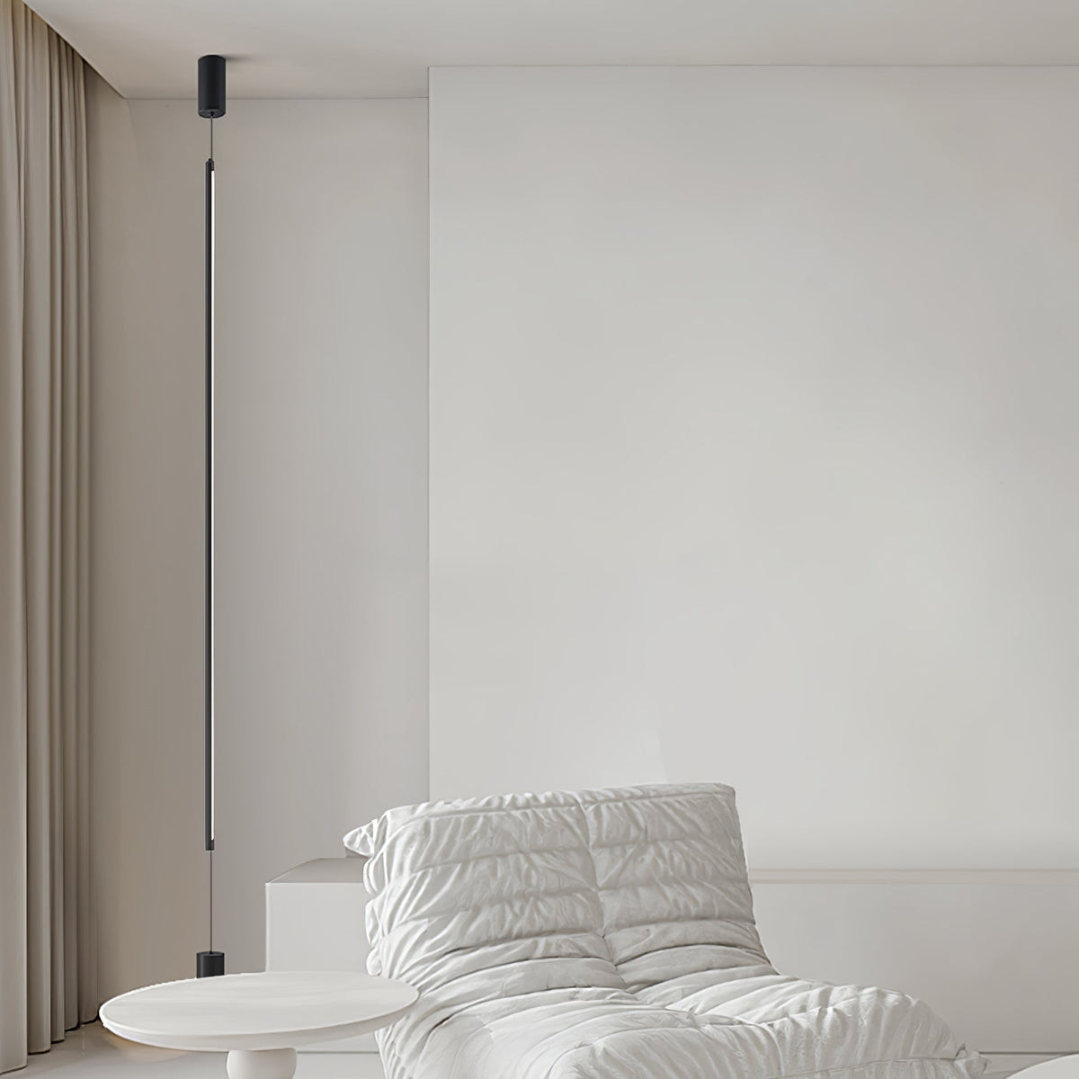 Obelisk Black LED Floor Lamp