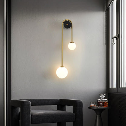 Brass Arc Wall Light Wall lamp