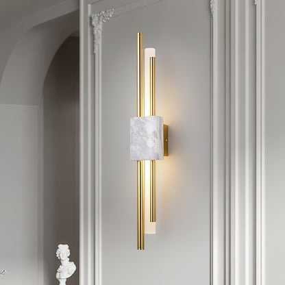 Offseta Gold Marble LED Wall Light