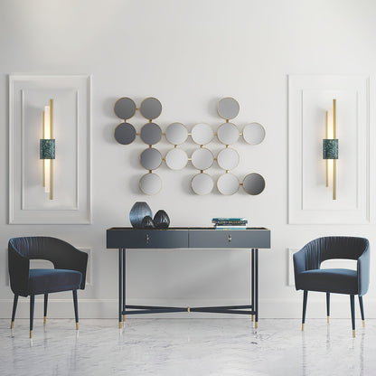 Offseta Gold Marble LED Wall Light