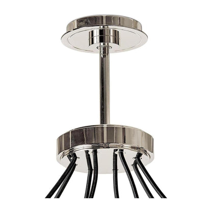 Opal Pillar Bidirectional Chandelier