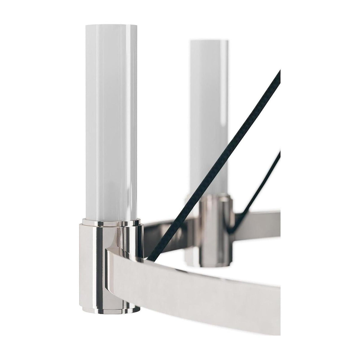 Opal Pillar Bidirectional Chandelier