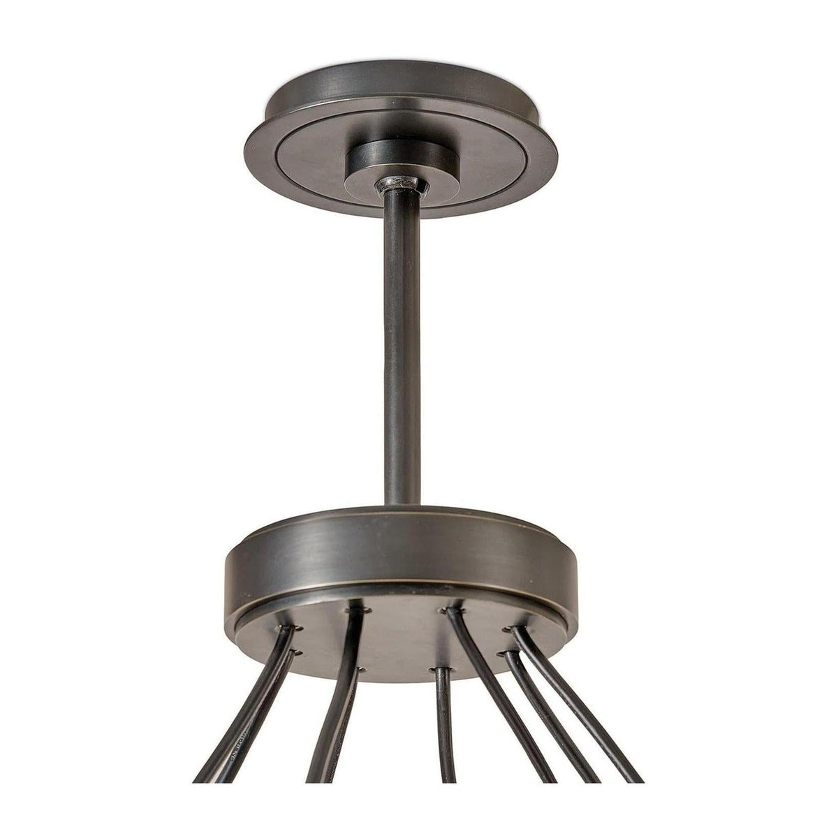 Opal Pillar Bidirectional Chandelier