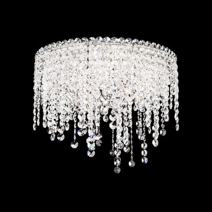 Opusfall Clear Optic Crystal Flush Mount