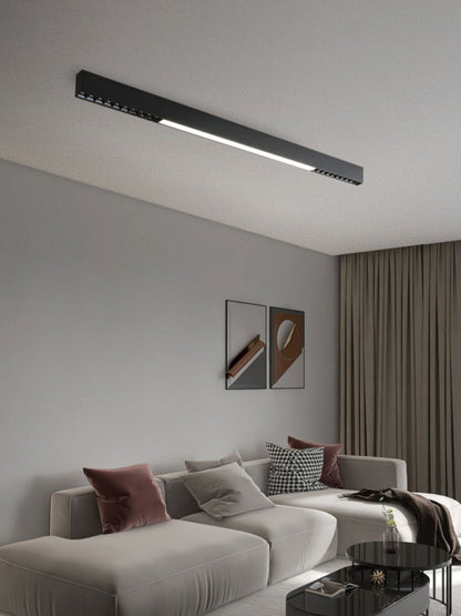 Orvex Black White Linear LED Suspension